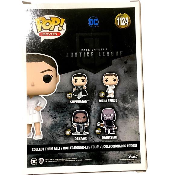 Funko POP! Movies - DC Jack Snyder's Justice League Diana Prince 1124 DRM210527 - Picture 2 of 6